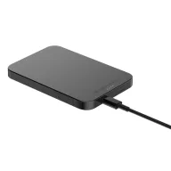   Powerbank 5000 mAh, USB-C, 2401E16441, Urban Vitamin, 10.8x7x0.9 cm, Aluminiu, ABS, Negru