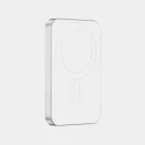 Powerbank 5000 mAh, USB-C, 2401E16442, Urban Vitamin, 10.8x7x0.9 cm, Aluminiu, ABS, Argintiu