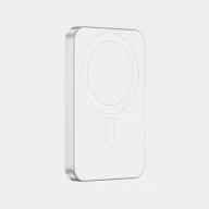   Powerbank 5000 mAh, USB-C, 2401E16442, Urban Vitamin, 10.8x7x0.9 cm, Aluminiu, ABS, Argintiu
