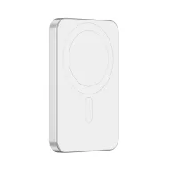   Powerbank 5000 mAh, USB-C, 2401E16442, Urban Vitamin, 10.8x7x0.9 cm, Aluminiu, ABS, Argintiu