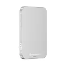 Powerbank 5000 mAh, USB-C, 2401E16442, Urban Vitamin, 10.8x7x0.9 cm, Aluminiu, ABS, Argintiu