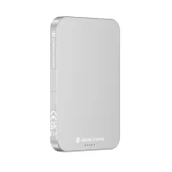   Powerbank 5000 mAh, USB-C, 2401E16442, Urban Vitamin, 10.8x7x0.9 cm, Aluminiu, ABS, Argintiu