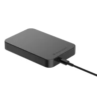   Powerbank 10000 mAh, USB-C, 2401E16435, Urban Vitamin, 10.4x7x1.4 cm, Aluminiu, ABS, Negru