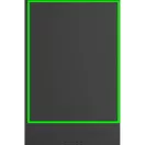 Powerbank 10000 mAh, USB-C, 2401E16435, Urban Vitamin, 10.4x7x1.4 cm, Aluminiu, ABS, Negru