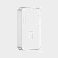   Powerbank 10000 mAh, USB-C, 2401E16436, Urban Vitamin, 10.4x7x1.4 cm, Aluminiu, ABS, Argintiu