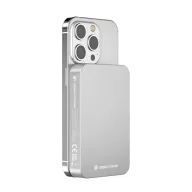   Powerbank 10000 mAh, USB-C, 2401E16436, Urban Vitamin, 10.4x7x1.4 cm, Aluminiu, ABS, Argintiu