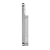   Powerbank 10000 mAh, USB-C, 2401E16436, Urban Vitamin, 10.4x7x1.4 cm, Aluminiu, ABS, Argintiu