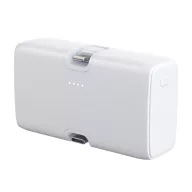   Baterie externa 5000 mAh, 20 W, USB-C, 2502E14979, Urban Vitamin, 7.9 x 4.5 x 2.9 cm, Policarbonat, ABS, Alb