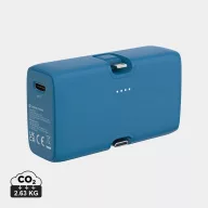   Baterie externa 5000 mAh, 20 W, USB-C, 2502E14978, Urban Vitamin, 7.9 x 4.5 x 2.9 cm, Policarbonat, ABS, Albastru