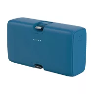   Baterie externa 5000 mAh, 20 W, USB-C, 2502E14978, Urban Vitamin, 7.9 x 4.5 x 2.9 cm, Policarbonat, ABS, Albastru