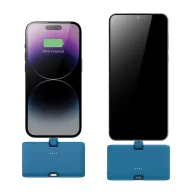  Baterie externa 5000 mAh, 20 W, USB-C, 2502E14978, Urban Vitamin, 7.9 x 4.5 x 2.9 cm, Policarbonat, ABS, Albastru