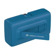   Baterie externa 5000 mAh, 20 W, USB-C, 2502E14978, Urban Vitamin, 7.9 x 4.5 x 2.9 cm, Policarbonat, ABS, Albastru