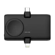   Baterie externa 5000 mAh, 20 W, USB-C, 2502E14981, Urban Vitamin, 7.9 x 4.5 x 3.4 cm, Policarbonat, ABS, Negru