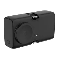   Baterie externa 5000 mAh, 20 W, USB-C, 2502E14981, Urban Vitamin, 7.9 x 4.5 x 3.4 cm, Policarbonat, ABS, Negru