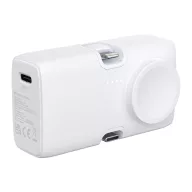   Baterie externa 5000 mAh, 20 W, USB-C, 2502E14983, Urban Vitamin, 7.9 x 4.5 x 3.4 cm, Policarbonat, ABS, Alb