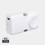   Baterie externa 5000 mAh, 20 W, USB-C, 2502E14983, Urban Vitamin, 7.9 x 4.5 x 3.4 cm, Policarbonat, ABS, Alb
