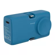   Baterie externa 5000 mAh, 20 W, USB-C, 2502E14982, Urban Vitamin, 7.9 x 4.5 x 3.4 cm, Policarbonat, ABS, Albastru