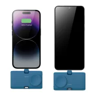   Baterie externa 5000 mAh, 20 W, USB-C, 2502E14982, Urban Vitamin, 7.9 x 4.5 x 3.4 cm, Policarbonat, ABS, Albastru