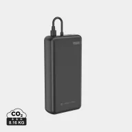  Baterie externa 20000 mAh, 20 W, USB-C, 2502E14980, Urban Vitamin, 13.7 x 6.8 x 2.7 cm, ABS, Negru