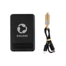 Baterie externa 5000 mAh, 5 W, USB-C, 2502E14985, Everestus, 10.3 x 6.8 x 1.3 cm, ABS, Negru