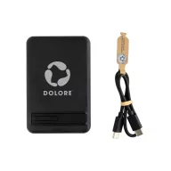   Baterie externa 5000 mAh, 5 W, USB-C, 2502E14985, Everestus, 10.3 x 6.8 x 1.3 cm, ABS, Negru