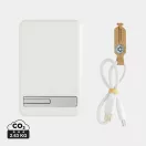 Baterie externa 5000 mAh, 5 W, USB-C, 2502E14986, Everestus, 10.3 x 6.8 x 1.3 cm, ABS, Alb