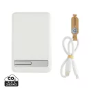 Baterie externa 5000 mAh, 5 W, USB-C, 2502E14986, Everestus, 10.3 x 6.8 x 1.3 cm, ABS, Alb