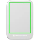 Powerbank Urban Vitamin, 2610E18020, 3000 mAh, 20 W, 10.2x7x5.2 cm, Policarbonat, Argintiu