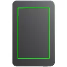 Powerbank Urban Vitamin, 2610E18021, 5000 mAh, 15 W, USB-C, 10.2x6.6x0.9 cm, Aluminiu, Negru