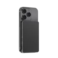   Powerbank Urban Vitamin, 2610E18021, 5000 mAh, 15 W, USB-C, 10.2x6.6x0.9 cm, Aluminiu, Negru