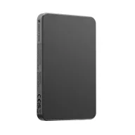   Powerbank Urban Vitamin, 2610E18021, 5000 mAh, 15 W, USB-C, 10.2x6.6x0.9 cm, Aluminiu, Negru