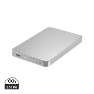   Powerbank Urban Vitamin, 2610E18024, 5000 mAh, 15 W, USB-C, 10.2x6.6x0.9 cm, Aluminiu, Argintiu