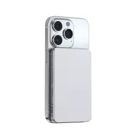   Powerbank Urban Vitamin, 2610E18024, 5000 mAh, 15 W, USB-C, 10.2x6.6x0.9 cm, Aluminiu, Argintiu