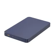   Powerbank Urban Vitamin, 2610E18022, 5000 mAh, 15 W, USB-C, 10.2x6.6x0.9 cm, Aluminiu, Albastru