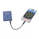 Powerbank Urban Vitamin, 2610E18022, 5000 mAh, 15 W, USB-C, 10.2x6.6x0.9 cm, Aluminiu, Albastru