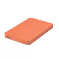   Powerbank Urban Vitamin, 2610E18023, 5000 mAh, 15 W, USB-C, 10.2x6.6x0.9 cm, Aluminiu, Portocaliu
