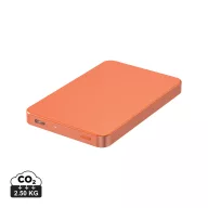  Powerbank Urban Vitamin, 2610E18023, 5000 mAh, 15 W, USB-C, 10.2x6.6x0.9 cm, Aluminiu, Portocaliu