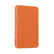   Powerbank Urban Vitamin, 2610E18023, 5000 mAh, 15 W, USB-C, 10.2x6.6x0.9 cm, Aluminiu, Portocaliu