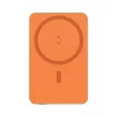 Powerbank Urban Vitamin, 2610E18023, 5000 mAh, 15 W, USB-C, 10.2x6.6x0.9 cm, Aluminiu, Portocaliu