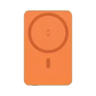   Powerbank Urban Vitamin, 2610E18023, 5000 mAh, 15 W, USB-C, 10.2x6.6x0.9 cm, Aluminiu, Portocaliu