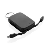   Powerbank Everestus, 2610E17997, 2000 mAh, USB-C, 5x1.5x7 cm, ABS, Negru