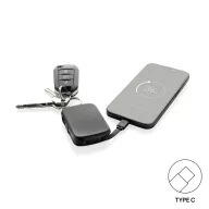  Powerbank Everestus, 2610E17997, 2000 mAh, USB-C, 5x1.5x7 cm, ABS, Negru
