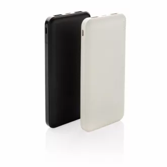 High Density 10.000 mAh Pocket Powerbank, black ABS black