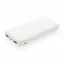 High Density 10.000 mAh Pocket Powerbank, white ABS white