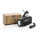 Radio pentru situatii de urgenta, 2509E17302, Everestus, 13.6x5x6.5 cm, ABS, Negru