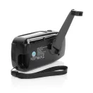 Radio pentru situatii de urgenta, 2509E17302, Everestus, 13.6x5x6.5 cm, ABS, Negru