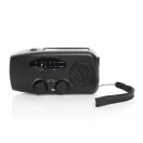 Radio pentru situatii de urgenta, 2509E17302, Everestus, 13.6x5x6.5 cm, ABS, Negru