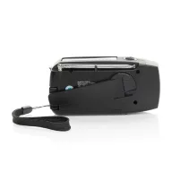   Radio pentru situatii de urgenta, 2509E17302, Everestus, 13.6x5x6.5 cm, ABS, Negru