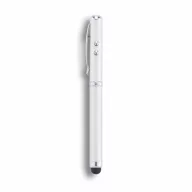   Pix 4-in-1 cu indicator laser, stylus si lanterna, Everestus, ILE09, otel inoxidabil, argintiu