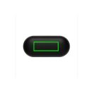 Swiss peak TWS earbuds, black ABS black